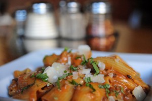Pete bolognese 300x199 Interview with Chef Thomas Marr of Petes New Haven Style APizza